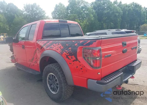 2011 Ford F-150 Svt Raptor из США, поврежденный, VIN 1FTEX1R67BFA16372